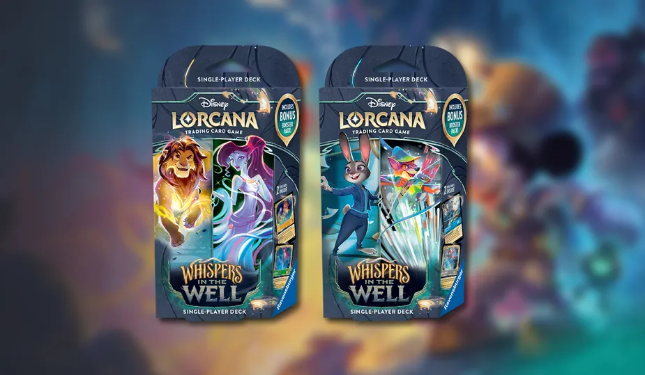 Disney Lorcana Whispers in the Well Starter Decky: Vyplatí se pro nováčky?
