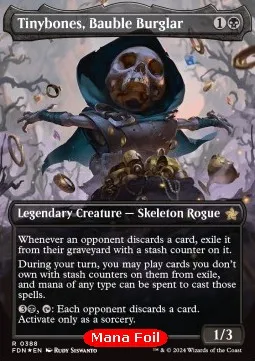 Tinybones, Bauble Burglar (V.2 - Mana Foil Borderless)