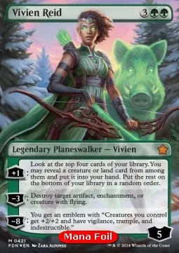 Vivien Reid (V.2 - Mana Foil Borderless)