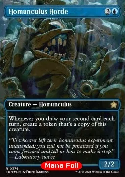 Homunculus Horde (V.2 - Mana Foil Borderless)