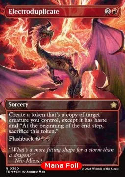 Electroduplicate (V.2 - Mana Foil Borderless)