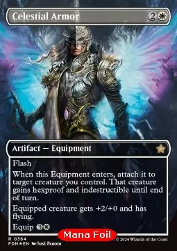 Celestial Armor (V.2 - Mana Foil Borderless)