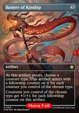 Banner of Kinship (V.2 - Mana Foil Borderless)