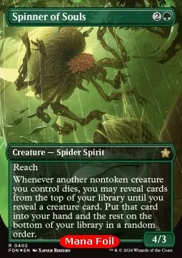 Spinner of Souls (V.2 - Mana Foil Borderless)