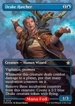 Drake Hatcher (V.2 - Mana Foil Borderless)