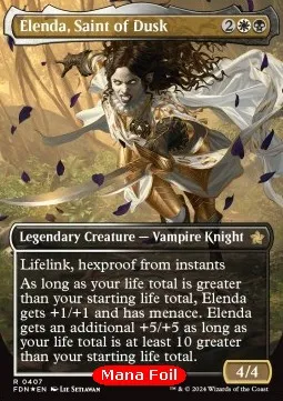 Elenda, Saint of Dusk (V.2 - Mana Foil Borderless)