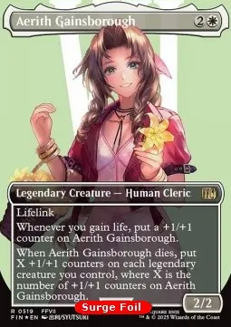 Aerith Gainsborough (V.3 - Surge Borderless Character)