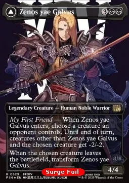 Zenos yae Galvus // Shinryu, Transcendent Rival (V.3 - Surge Borderless Character)