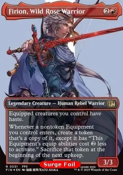 Firion, Wild Rose Warrior (V.3 - Surge Borderless Character)