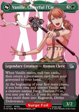 Vanille, Cheerful l'Cie // Ragnarok, Divine Deliverance (V.3 - Surge Borderless Character)