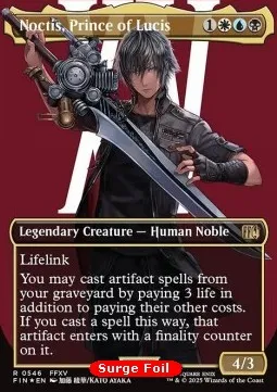 Noctis, Prince of Lucis (V.3 - Surge Borderless Character)