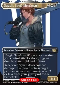 Squall, SeeD Mercenary (V.3 - Surge Borderless Character)