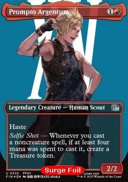 Prompto Argentum (V.3 - Surge Borderless Character)