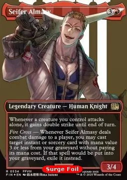 Seifer Almasy (V.3 - Surge Borderless Character)
