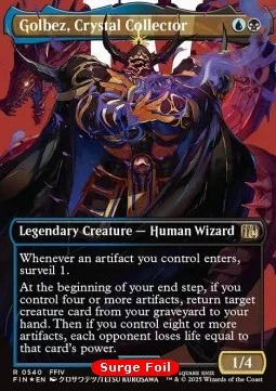 Golbez, Crystal Collector (V.3 - Surge Borderless Character)
