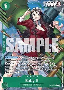 Baby 5 (OP05-034) (V.4)