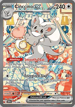 Cinccino ex (CRI - 119)