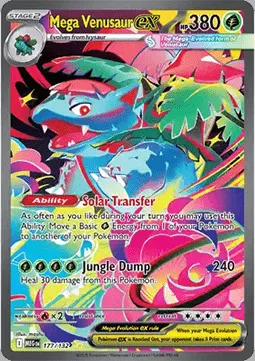 Mega Venusaur ex (MEG - 177)