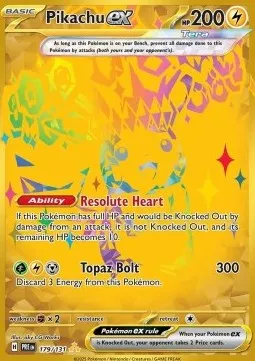 Pikachu ex (PRE - 179)