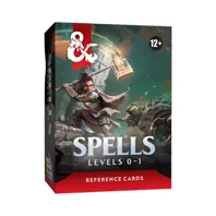 Dungeons & Dragons – Spells Reference Cards: Levels 0–1