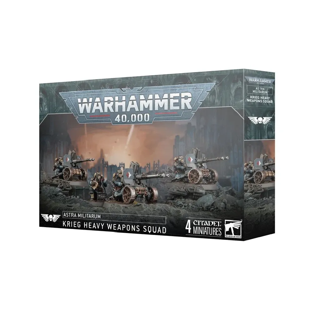 Warhammer 40k - Krieg Heavy Weapons Squad