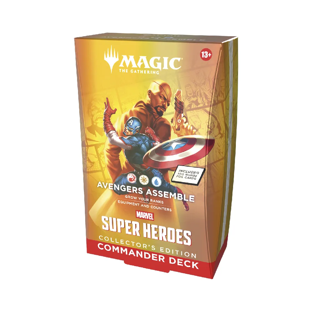 Commander: Magic: The Gathering | Marvel Super Heroes: "Avengers Assemble" Commander Deck: Collector's Edition