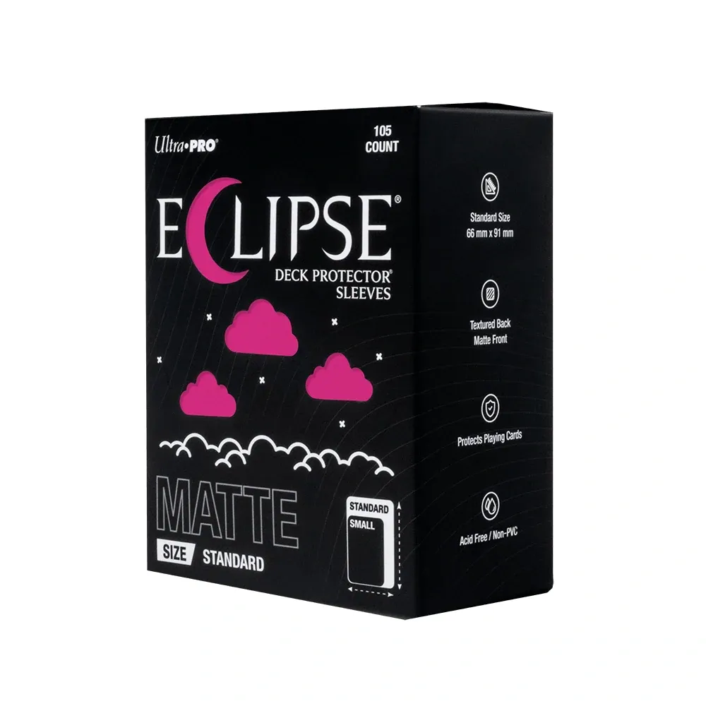 Ultra PRO Eclipse Matte obaly – Hot Pink (růžové, 105 ks)