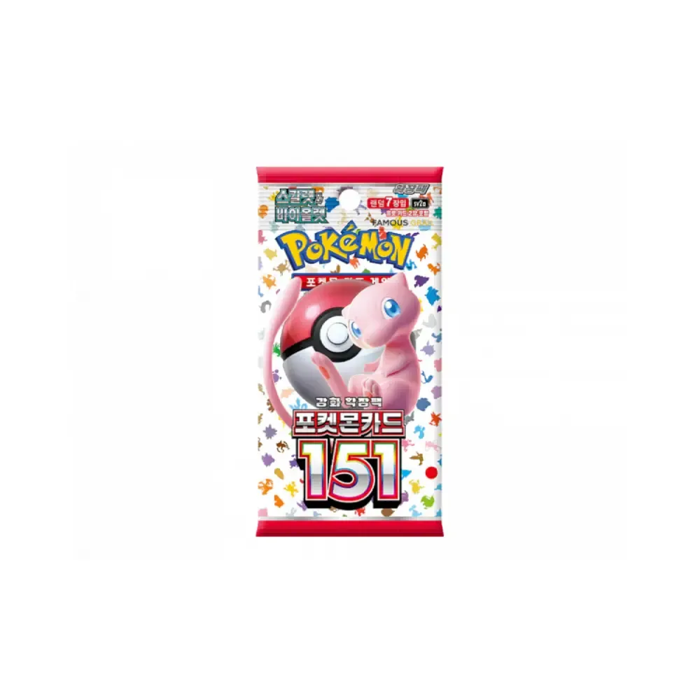 Scarlet & Violet 151 Booster - Korean (Korean; NM)