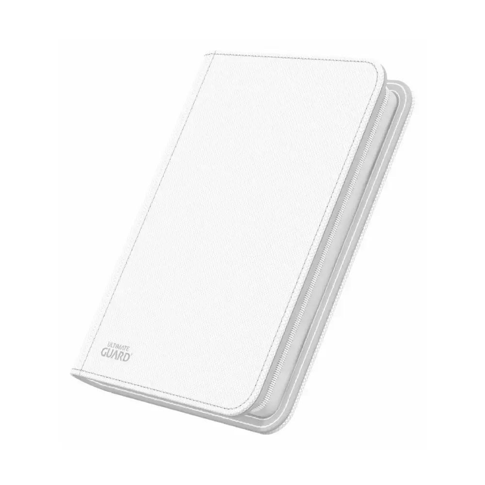 Ultimate Guard Zipfolio Xenoskin – 8 kapes (bílé, V.2)