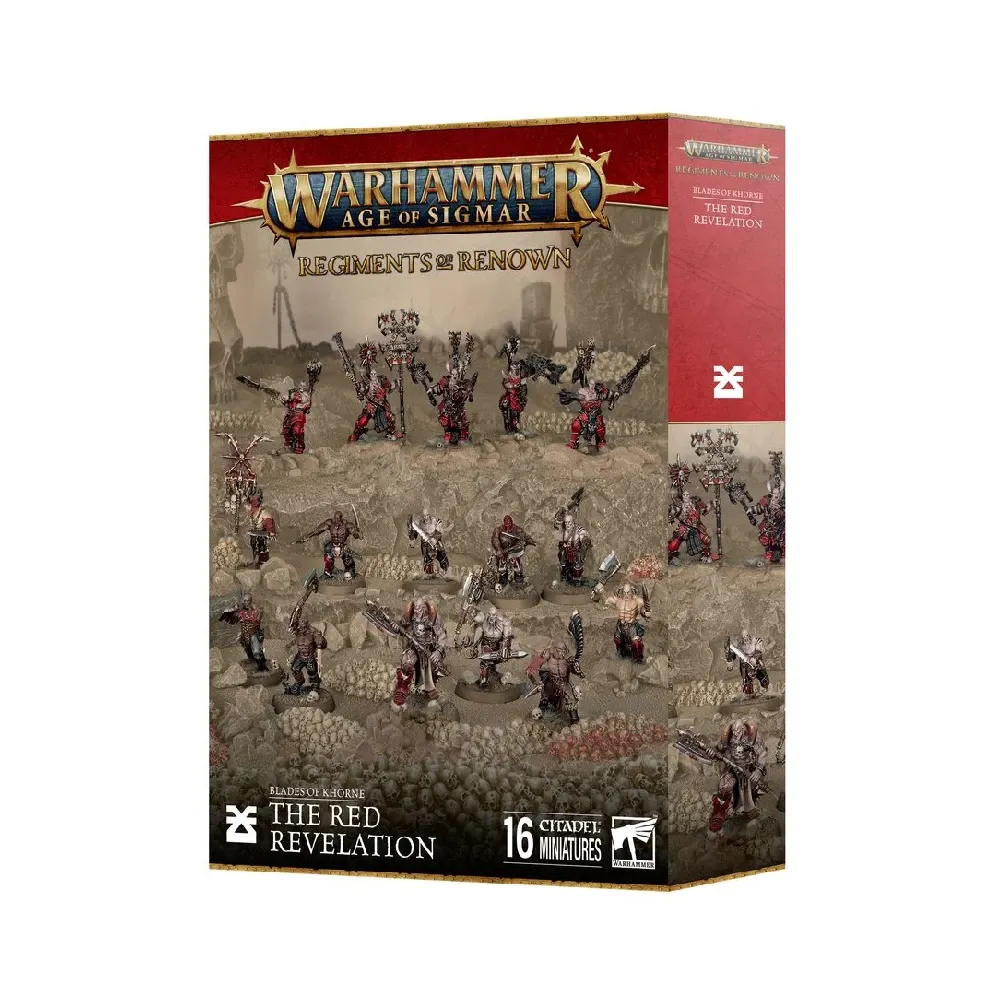 Warhammer AoS - Regiments of Renown: The Red Revelation 