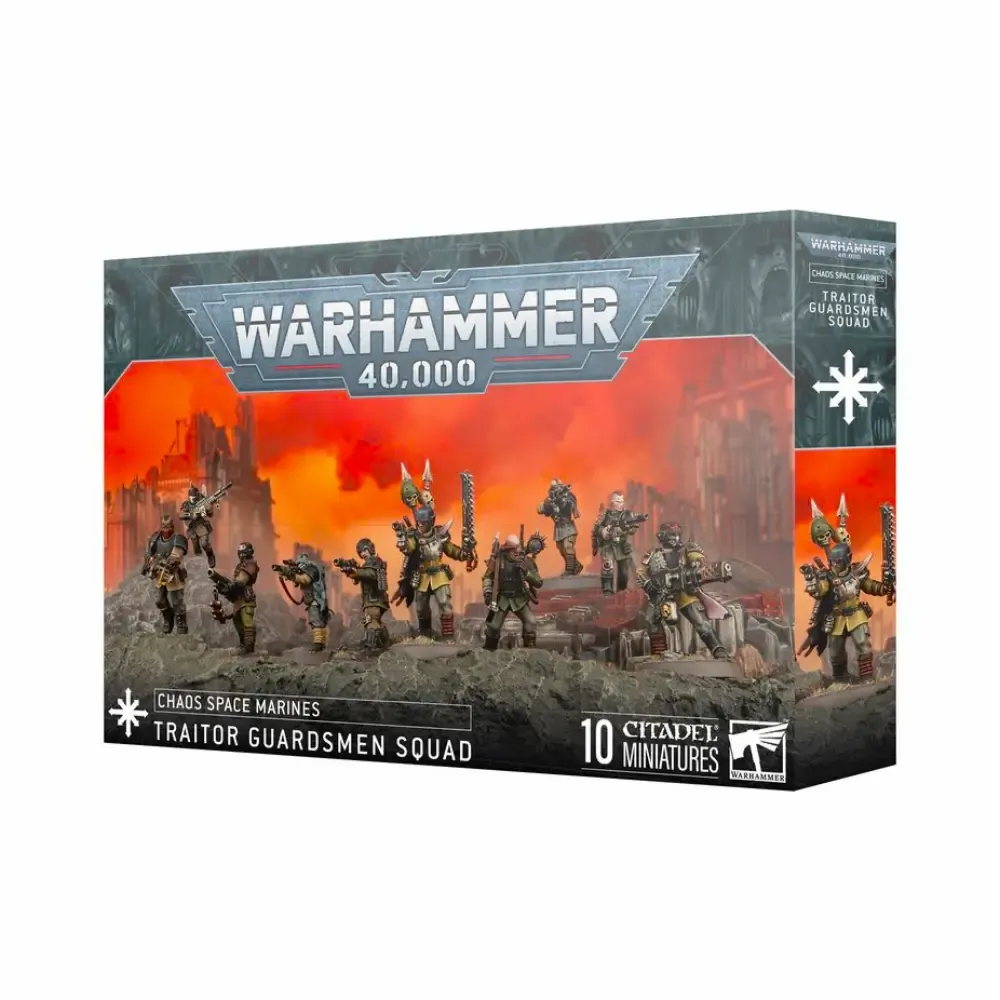 Warhammer 40k - Traitor Guardsmen Squad 