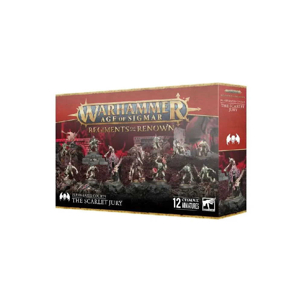 Warhammer AoS – Regiment of Renown: Flesh-eater Courts The Scarlet Jury