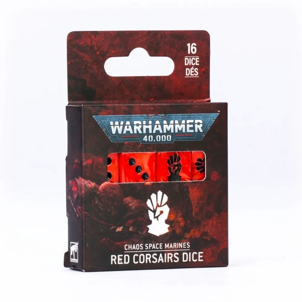 Warhammer 40k – Kostky: Red Corsairs