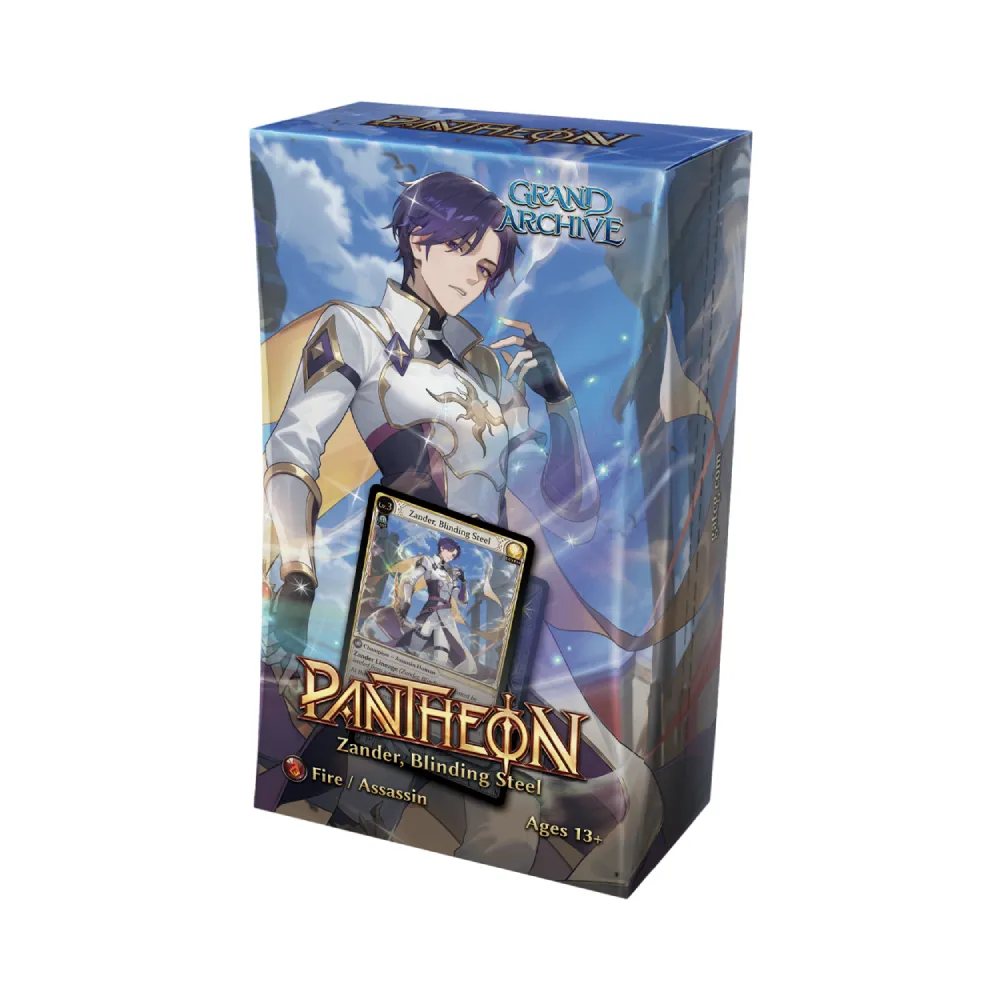 Grand Archive Radiant Origins Pantheon Deck – Zander, Blinding Steel