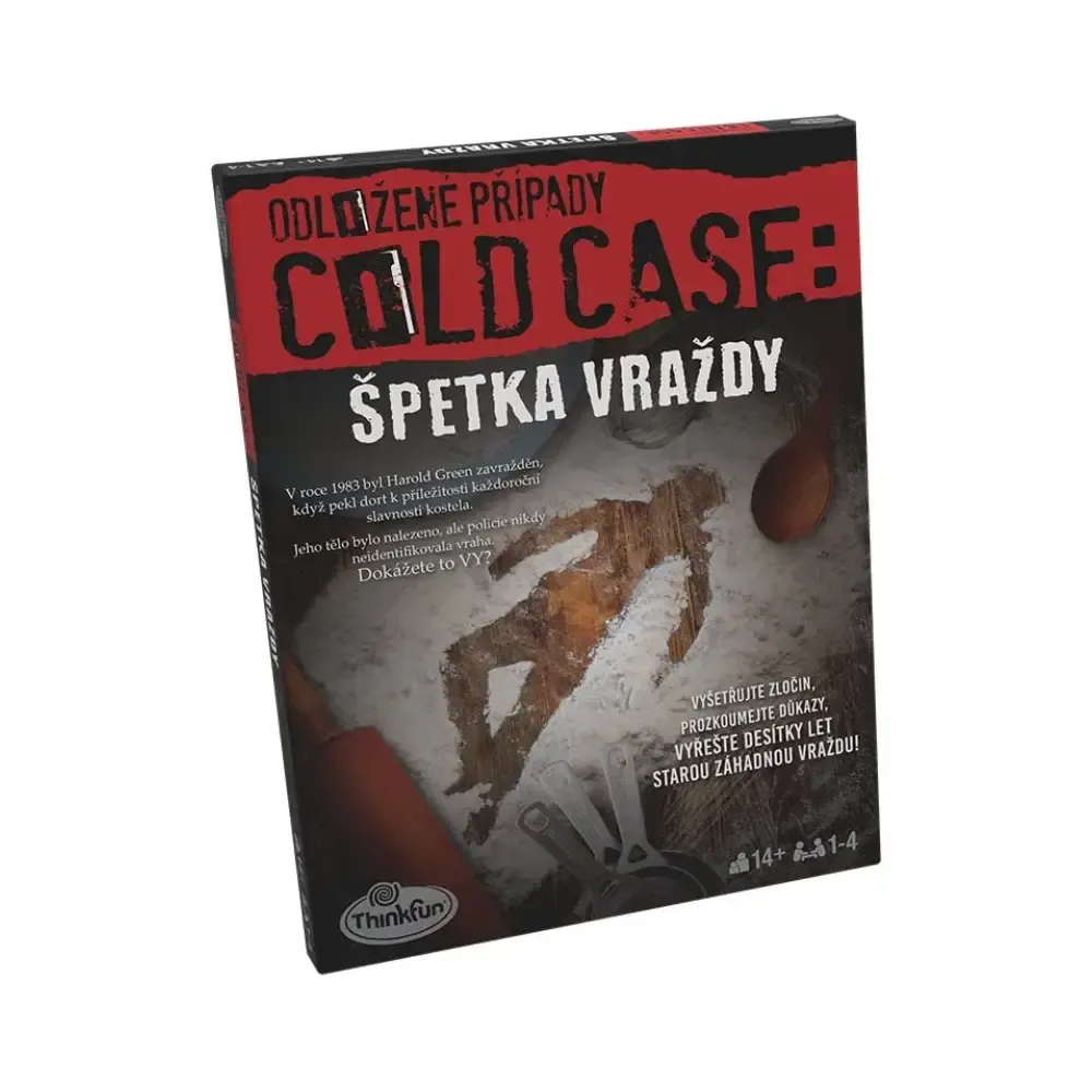 ThinkFun Odložené případy: Špetka Vraždy – CZ