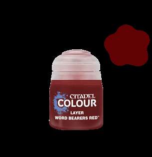 Levně Citadel Layer: Word Bearers Red (12 ml)
