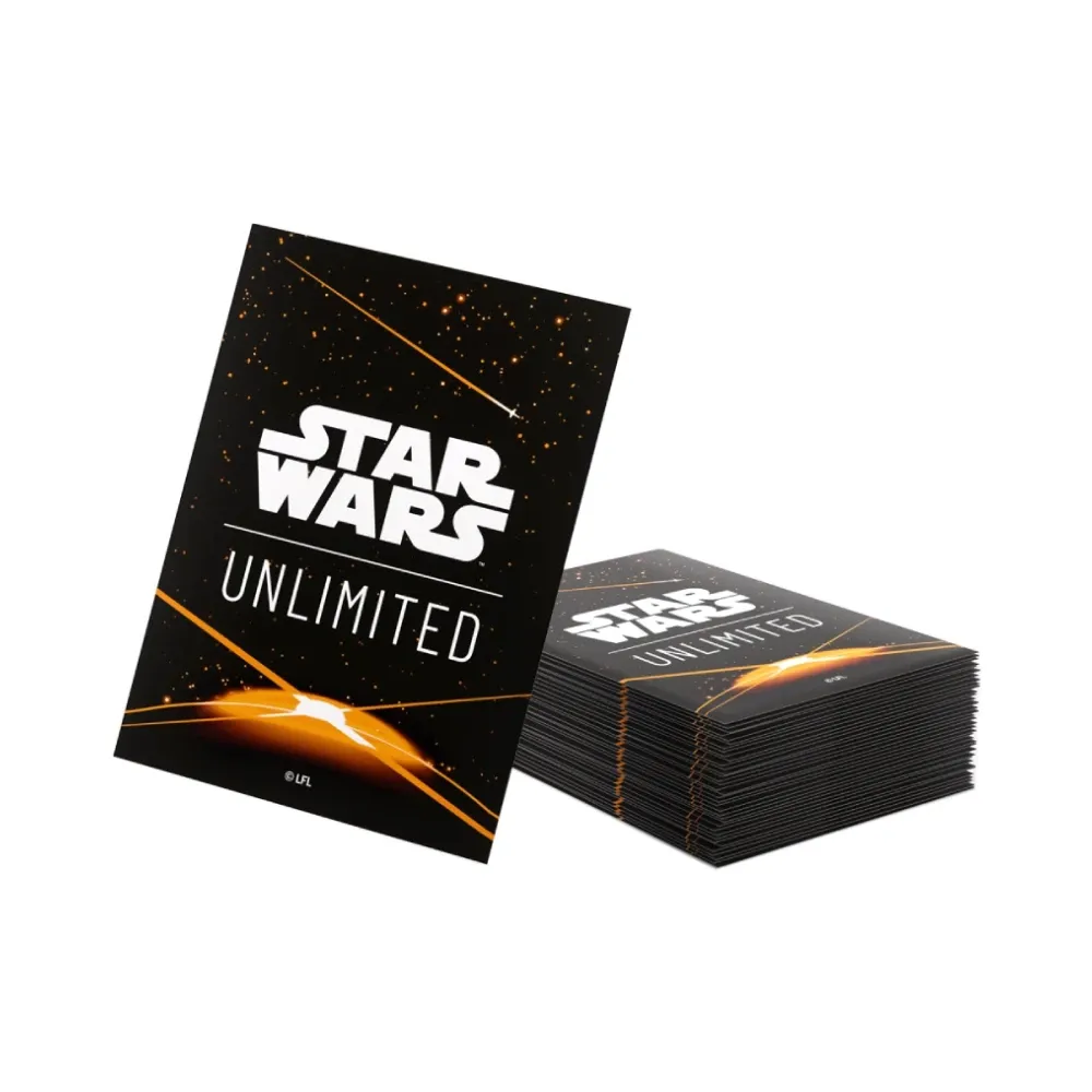 Gamegenic Star Wars: Unlimited – Card Back Orange obaly (oranžové, 60 ks)