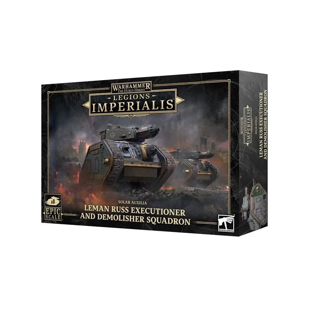 Warhammer The Horus Heresy: Legions Imperialis – Leman Russ Executioner and Demolisher Squadron