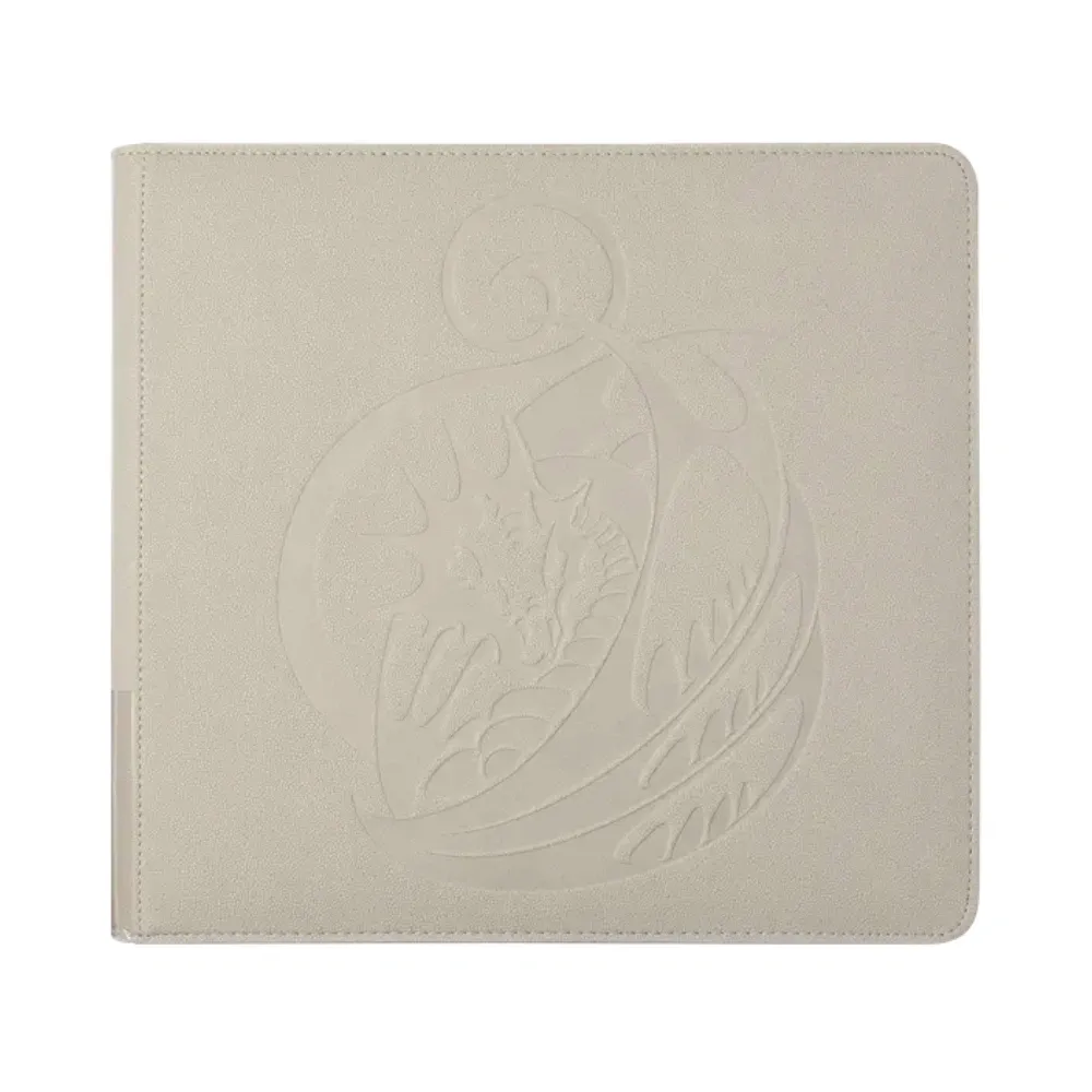 Levně Dragon Shield: Card Codex Zipster binder Ashen White – 12 kapes (krémový)