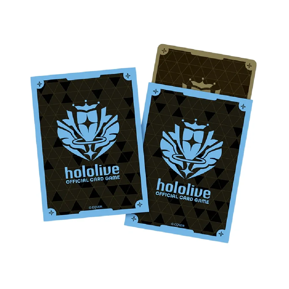 hololive Official Card Game obaly: Brand logo (modré, 55 ks)