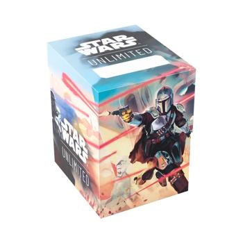 Gamegenic Star Wars: Unlimited Mandalorian and Moff Gideon Soft Crate 60+