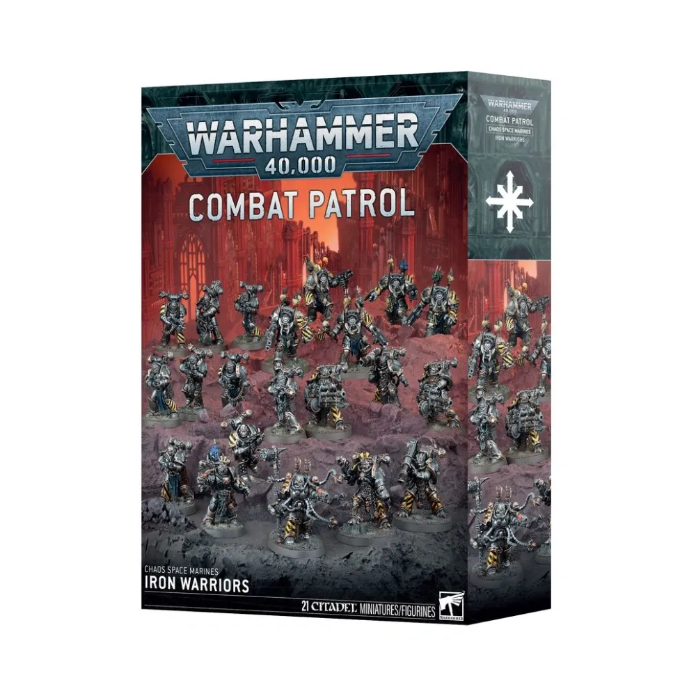 Levně Warhammer 40k – Combat Patrol: Chaos Space Marines – Iron Warriors