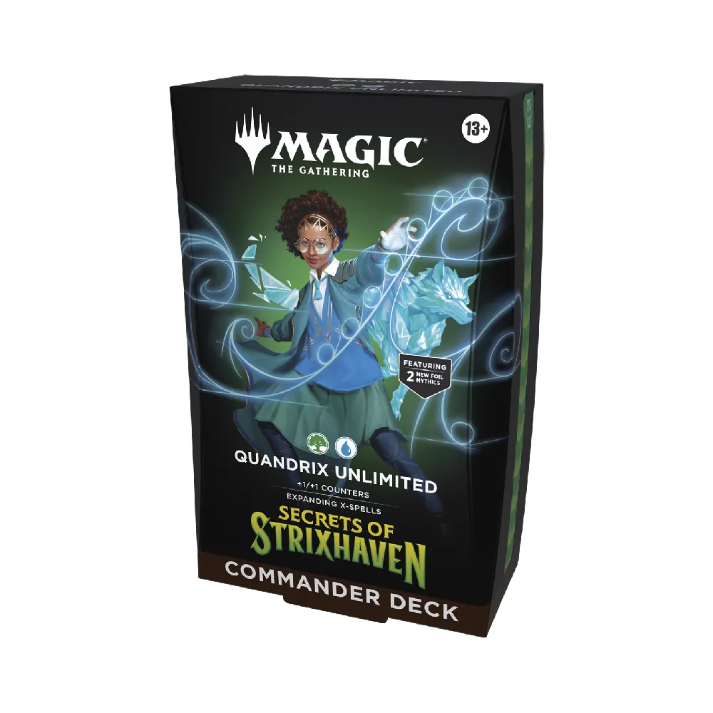 Commander: Secrets of Strixhaven: "Quandrix Unlimited" Commander Deck