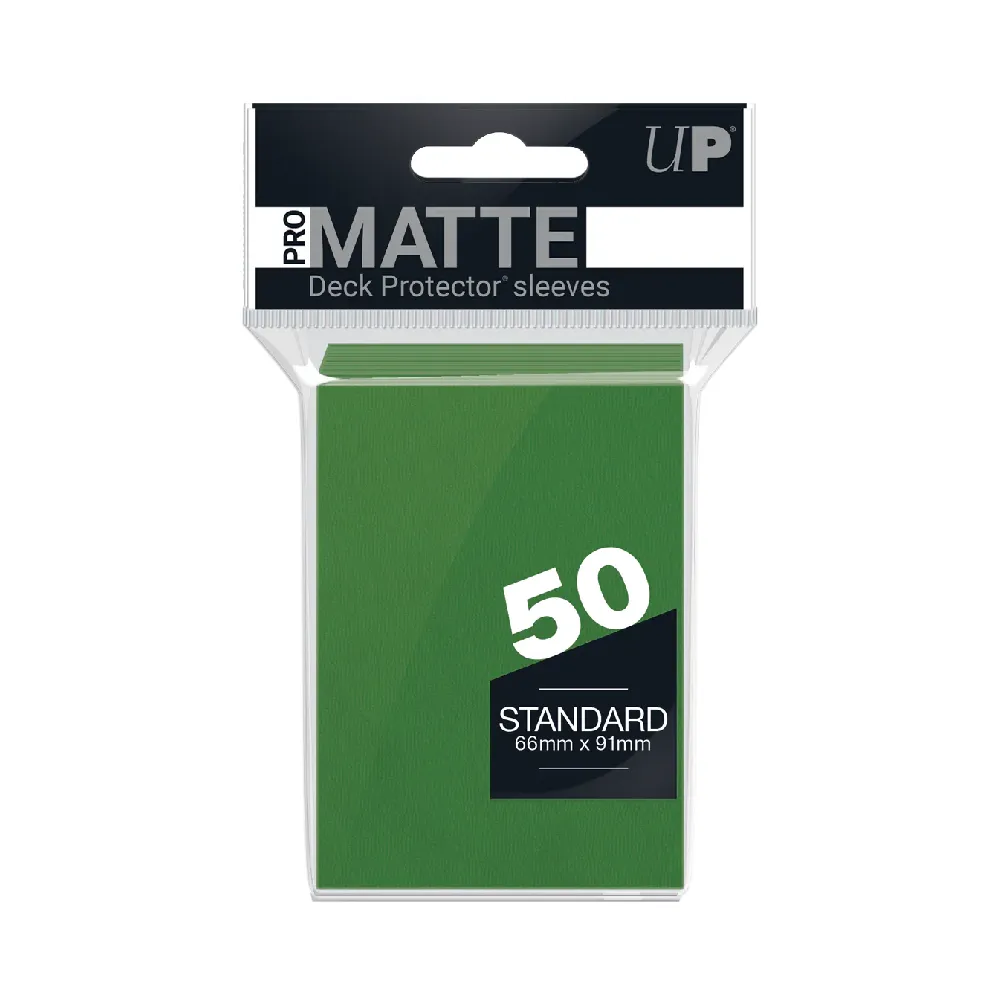 Levně Ultra PRO Pro-Matte Deck Protector obaly – Green (matné, zelené, 50 ks)