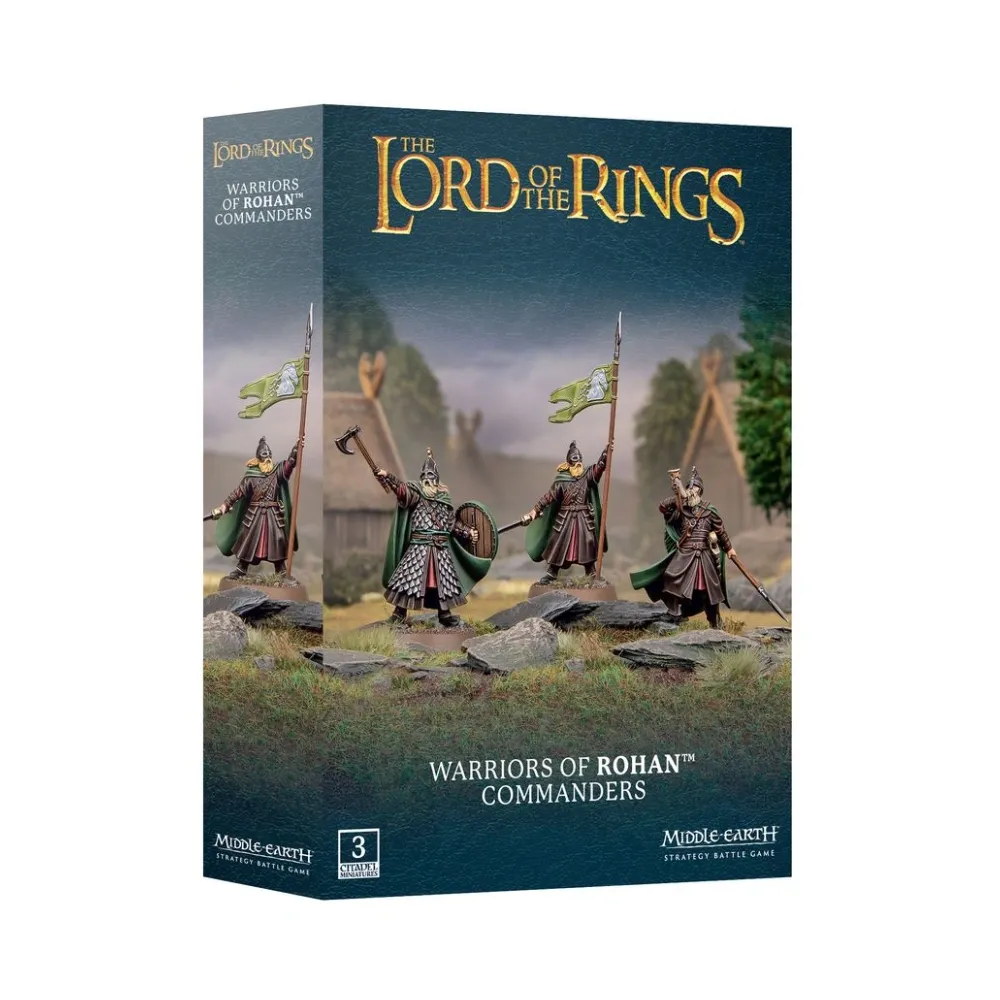 Middle-earth SBG – Warriors of Rohan Commanders