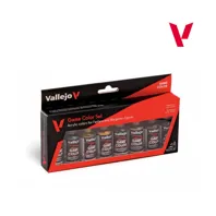 Vallejo Game Color Set: Metallic Colors – 72.303