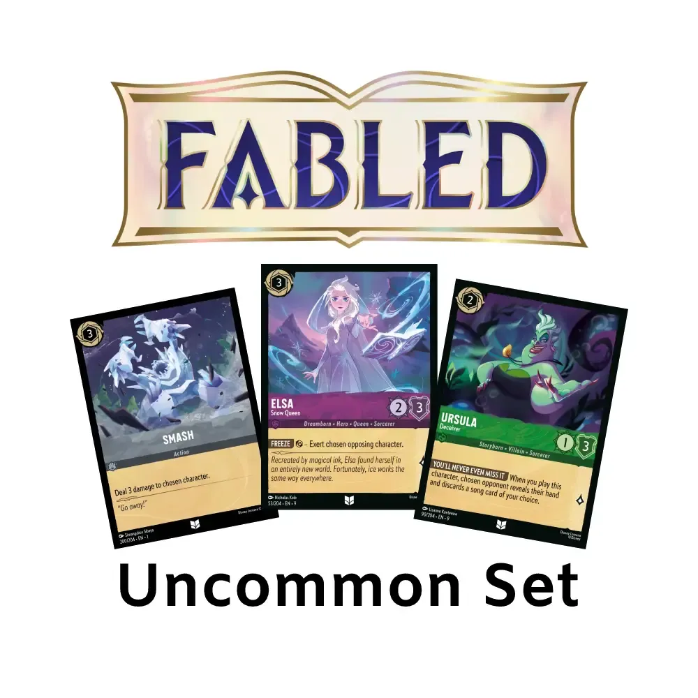 Lorcana: Fabled Uncommon Set