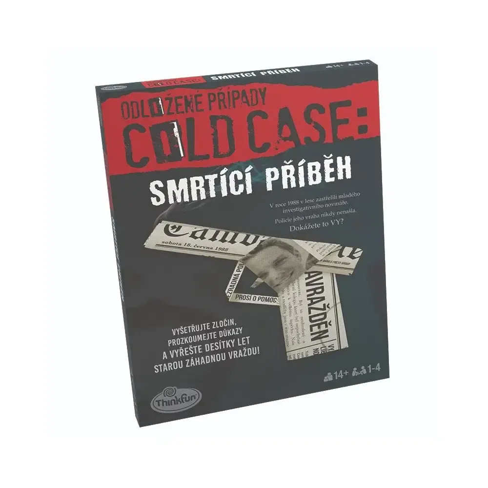 ThinkFun Odložené případy: Smrtící Příběh – CZ