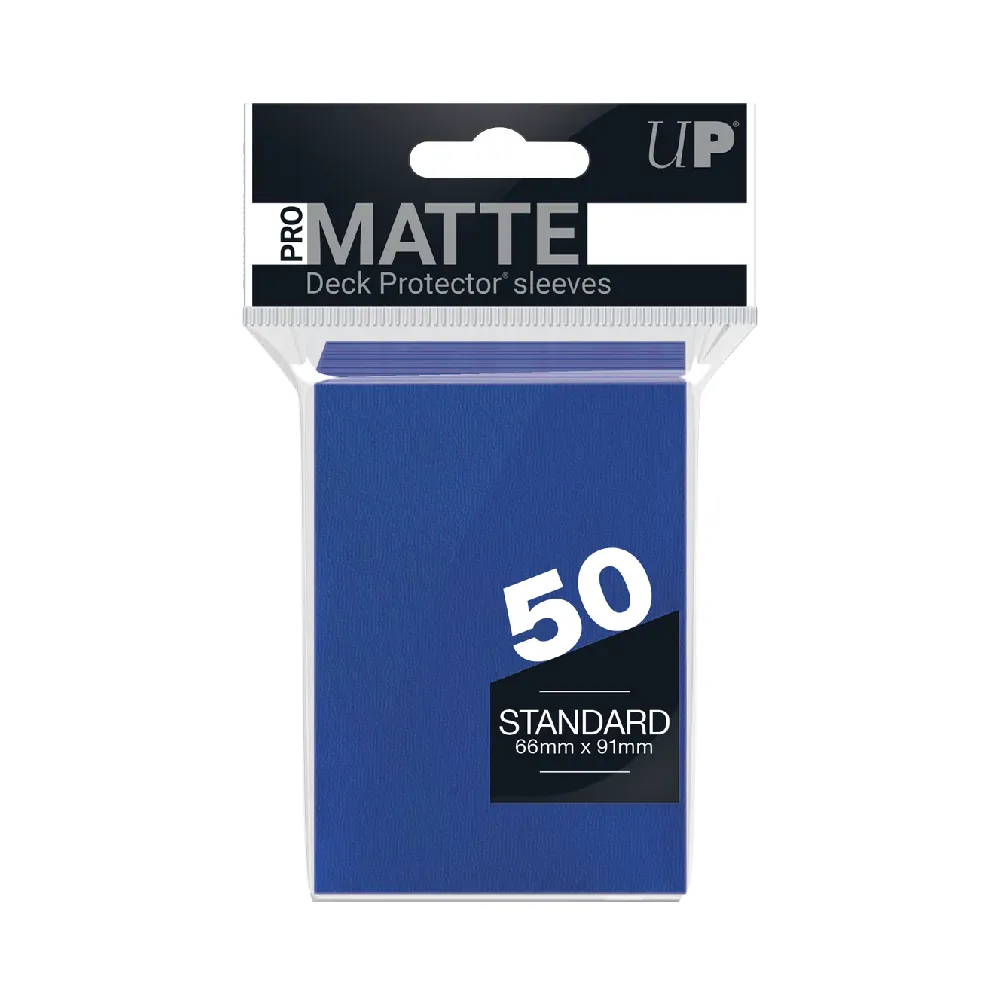 Levně Ultra PRO Pro-Matte Deck Protector obaly – Blue (matné, modré, 50 ks)