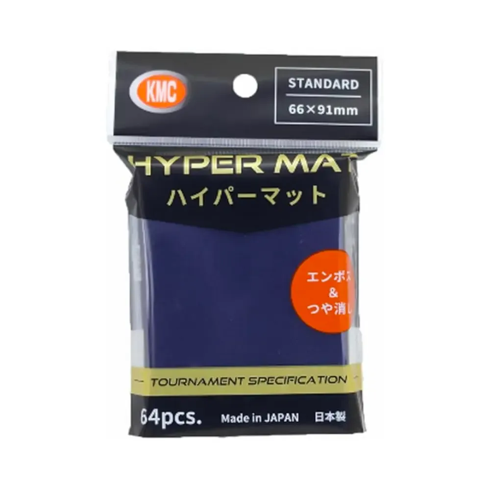 Levně KMC Hyper MAT obaly – Blue (matné, modré, 64 ks)